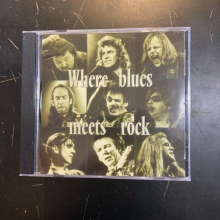 V/A - Where Blues Meets Rock CD (VG+/VG)